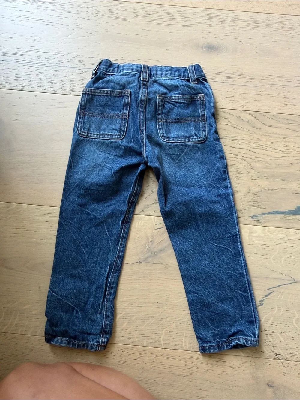 Old Navy Boys Blue Straight-Leg Denim Jeans